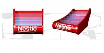 Nestle counter top sales display