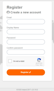 Register Screen