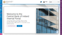 Welcome to the Central Bank of Ireland Internal Portal to handle tax returns. Home Component