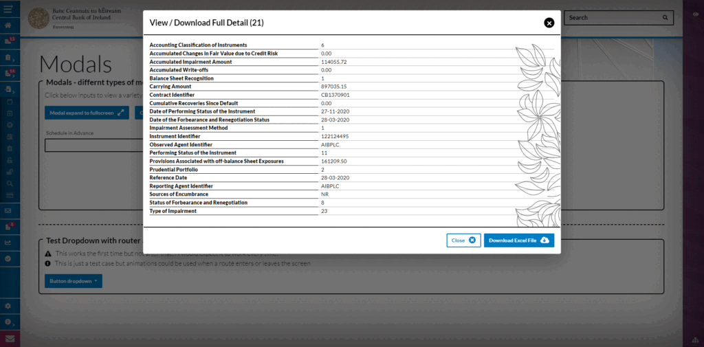 Definition List Component