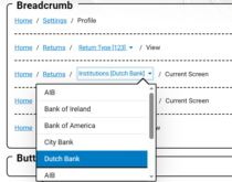 Dynamic Breadcrumb Component